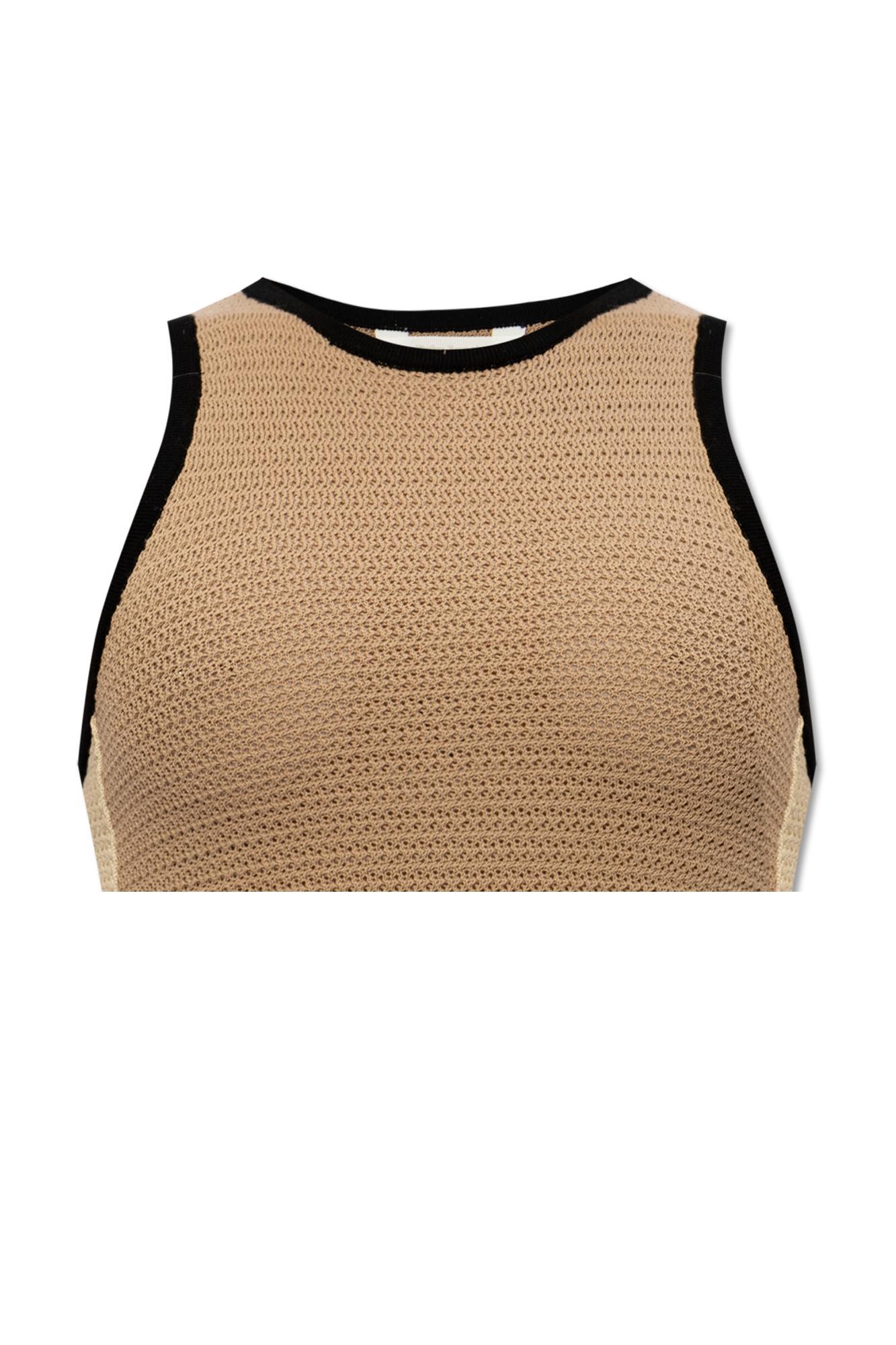 palm angels knit top