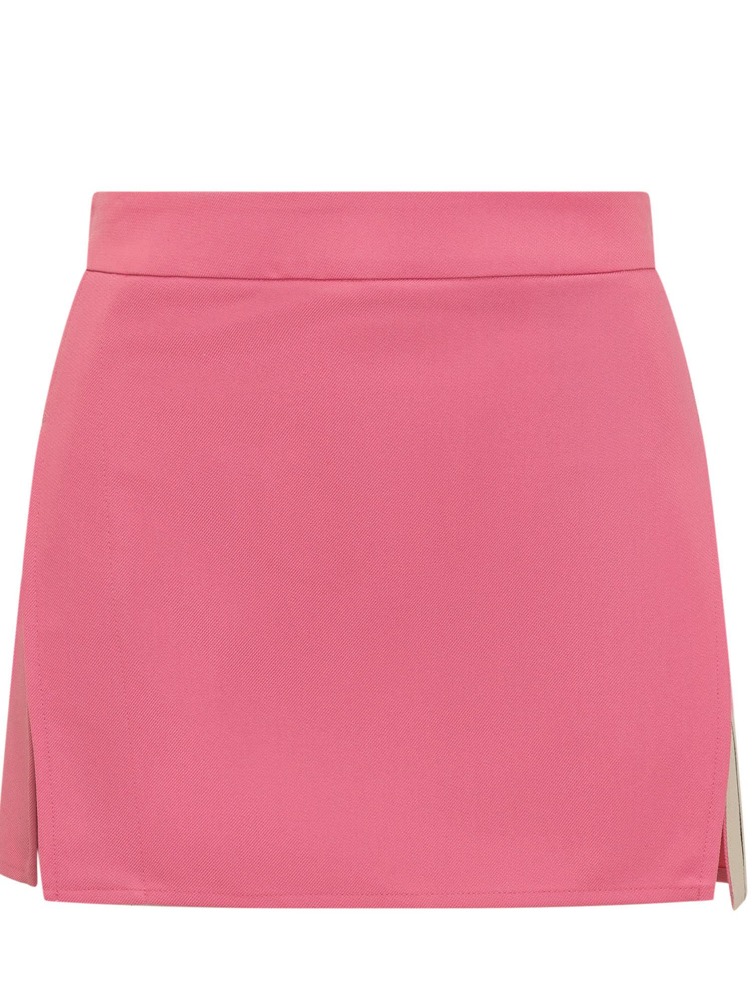 palm angels mini track skirt