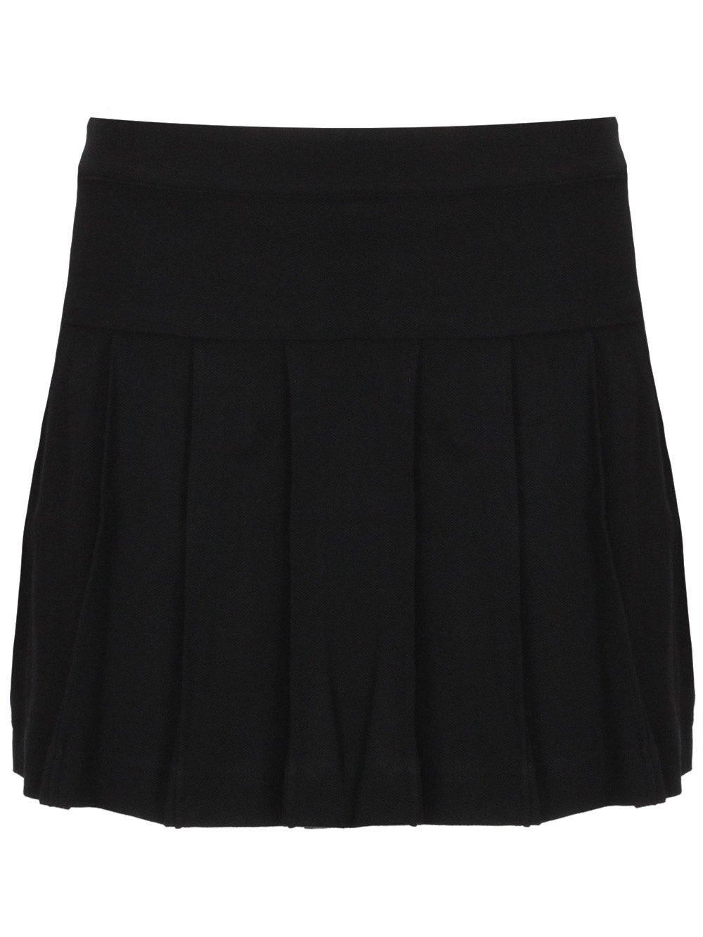 palm angels pleated mini skirt