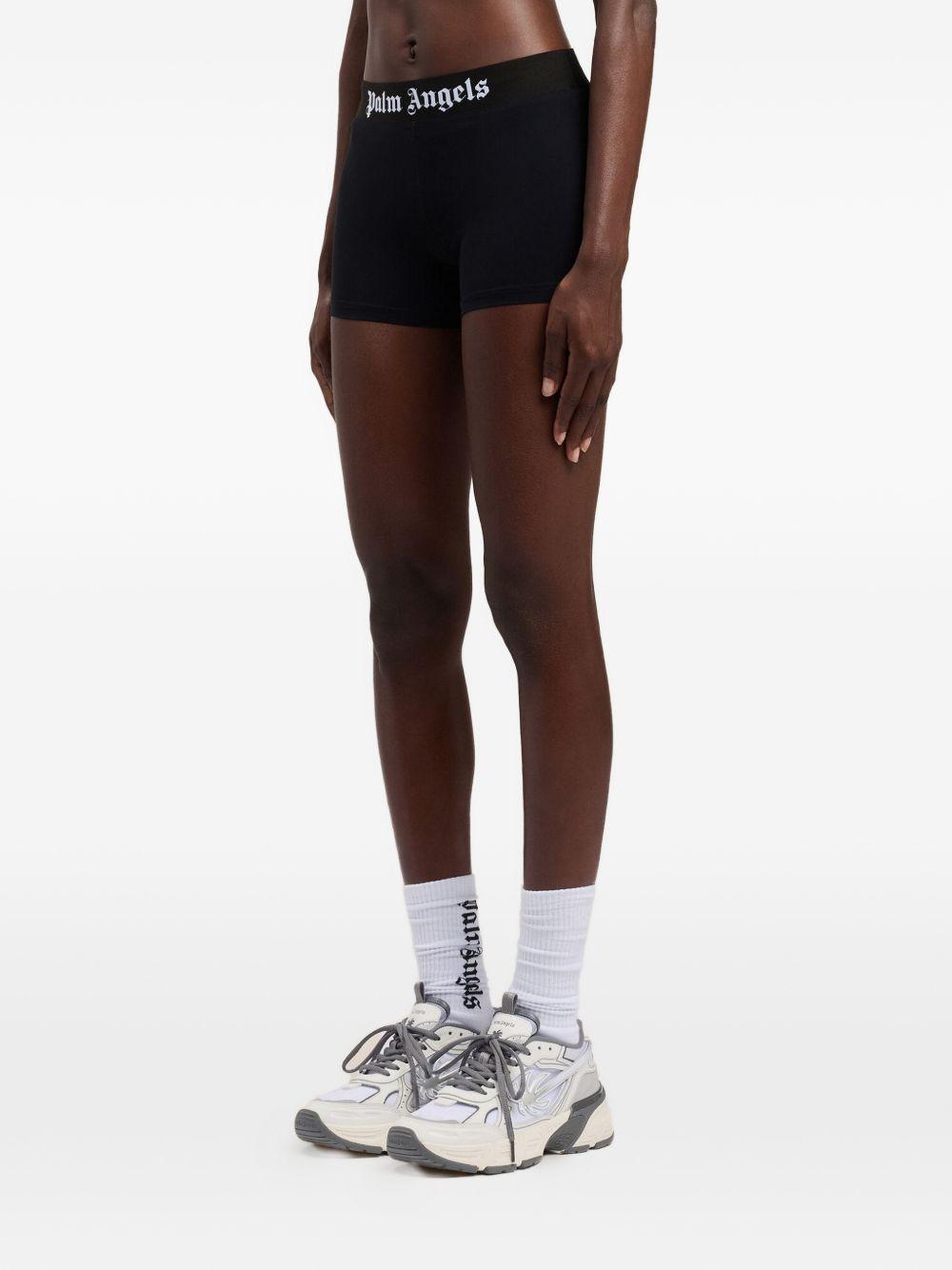 palm angels shorts nero - women