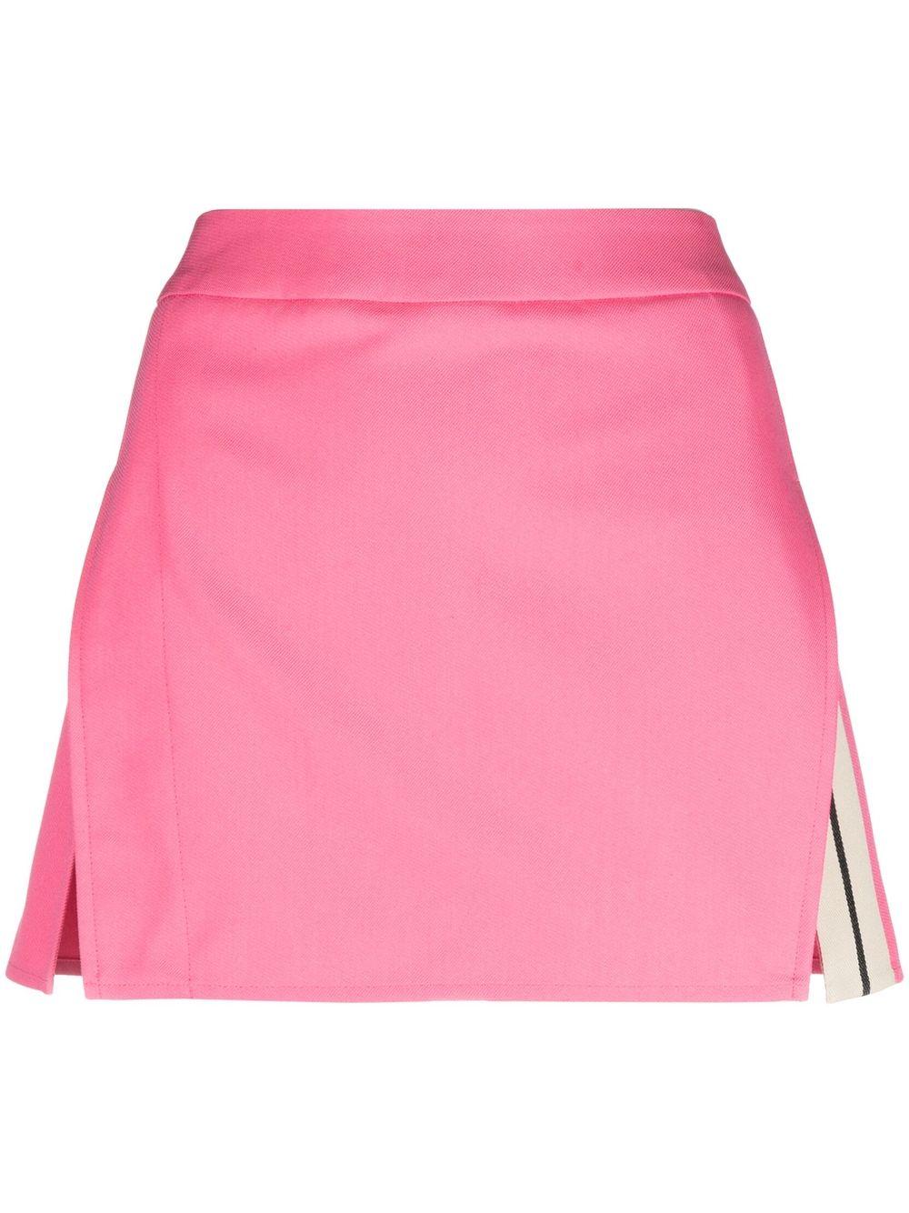 palm angels skirts fuchsia cotton - women