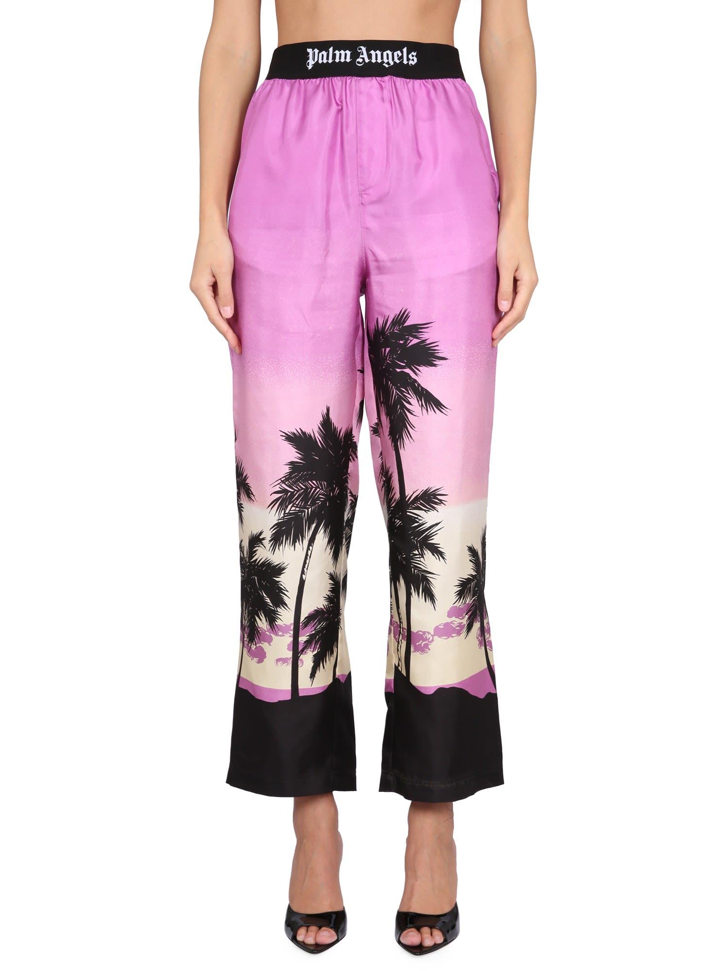 palm angels sunset pajama pants