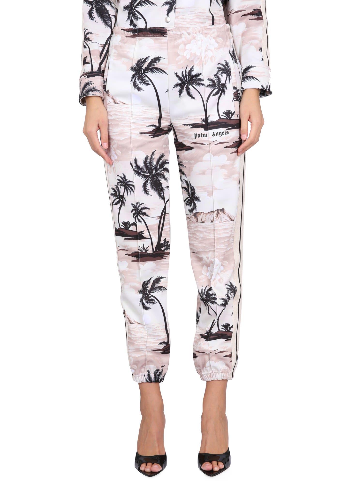 palm angels sunset-print track pants