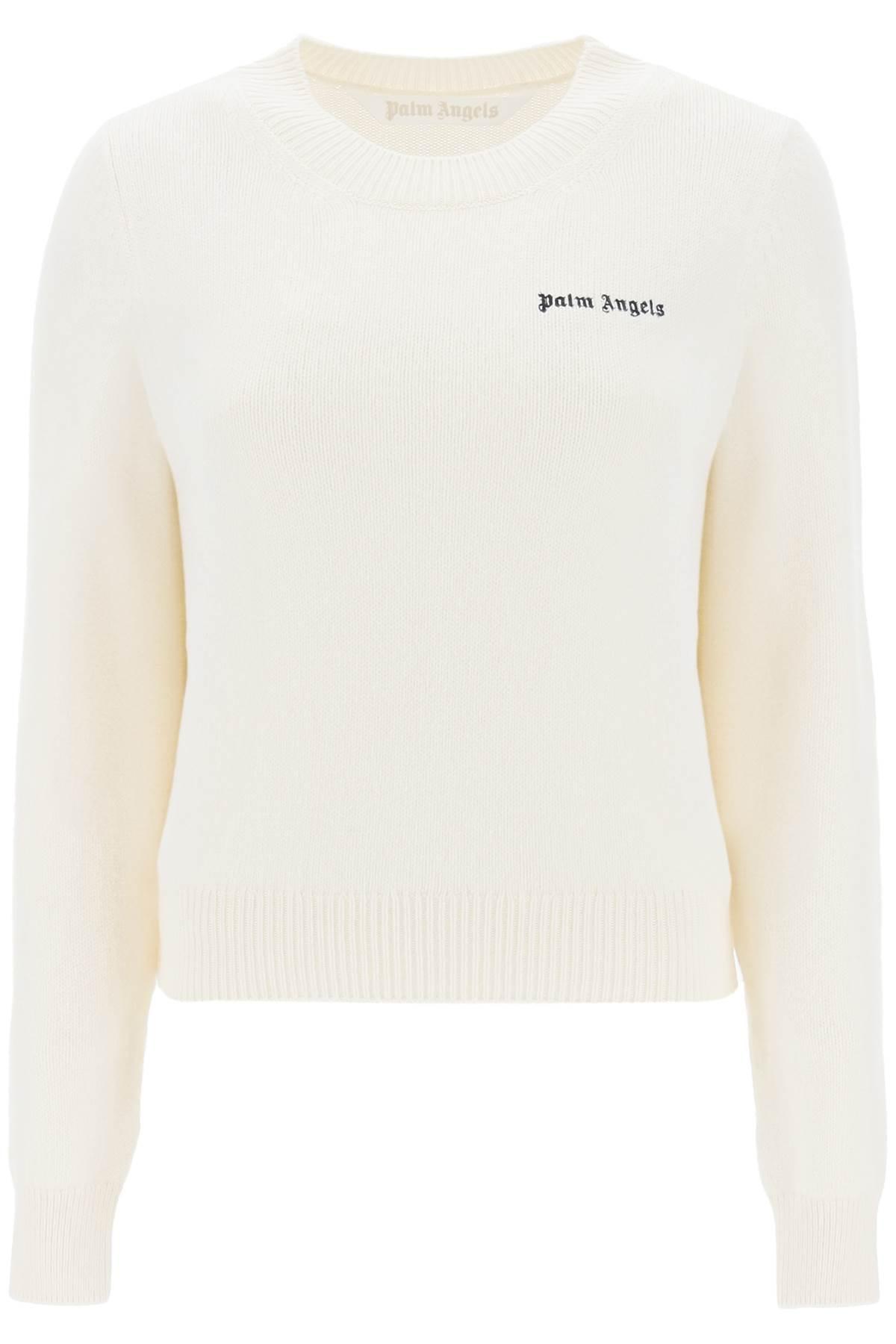 palm angels sweater with logo