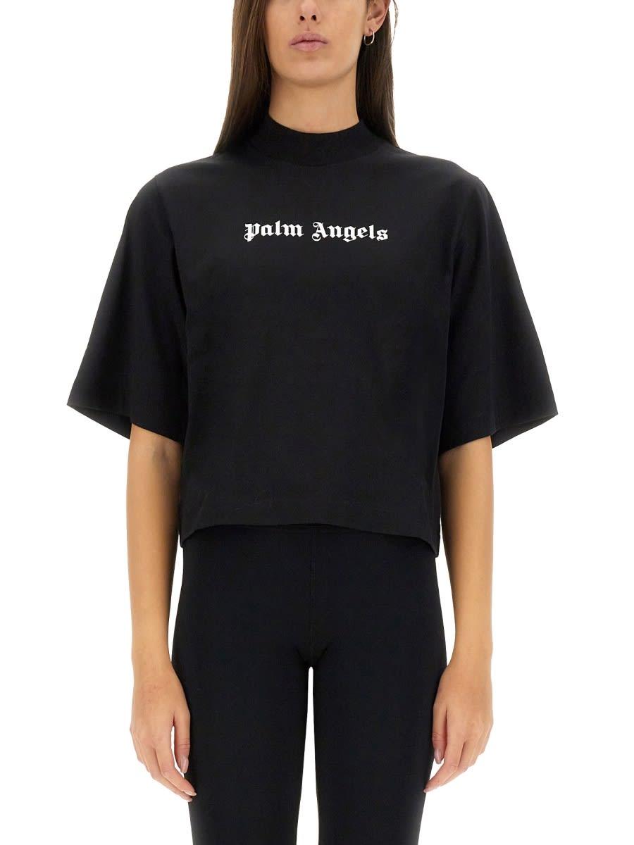 palm angels t-shirt with logo
