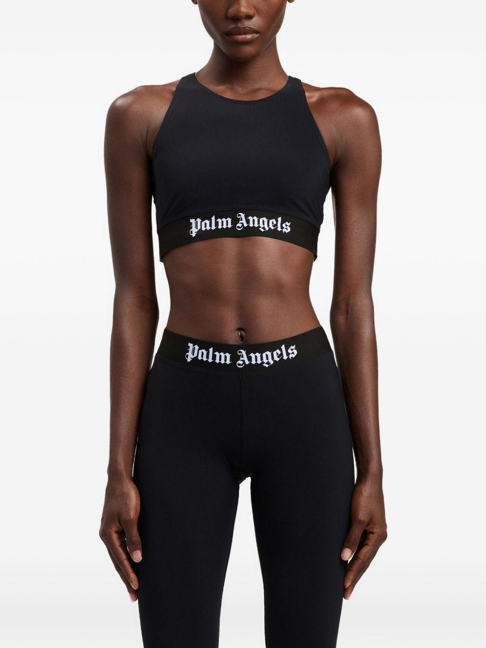 palm angels top nero - women