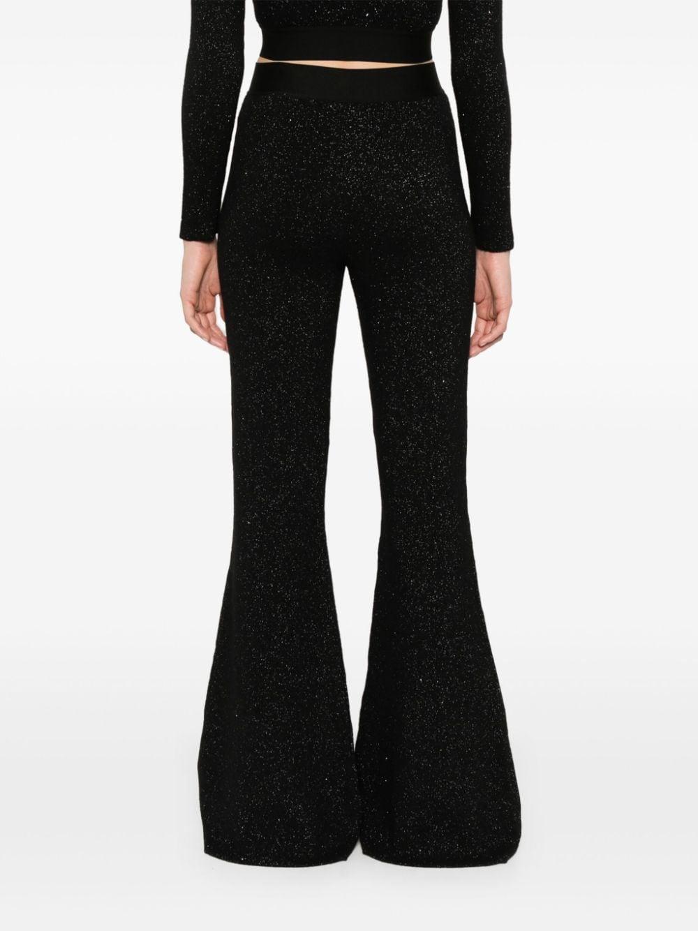 palm angels trousers black - women