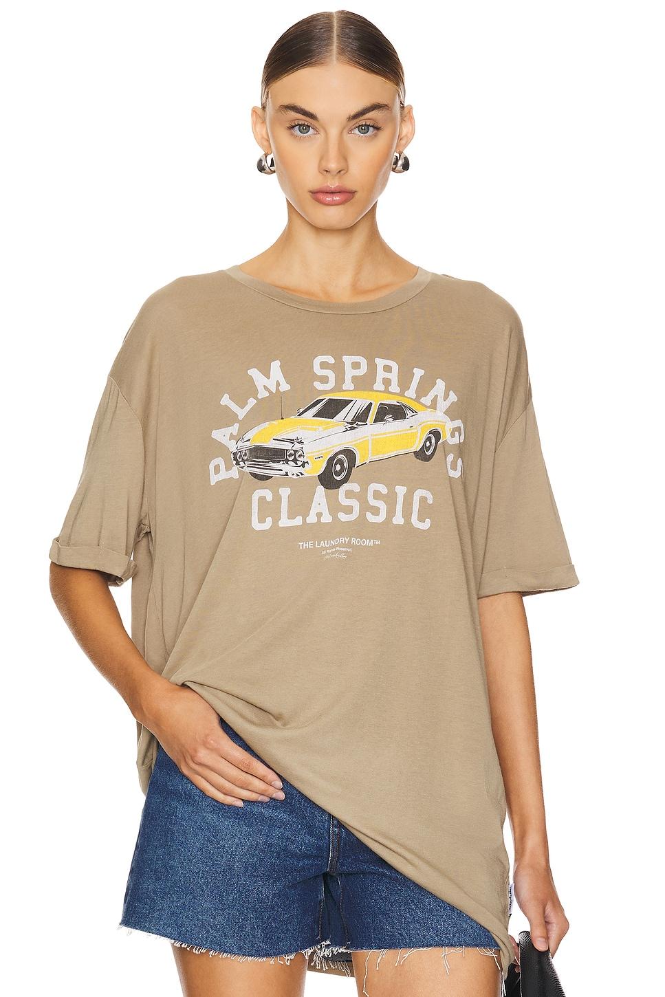 palm springs classic oversized tee