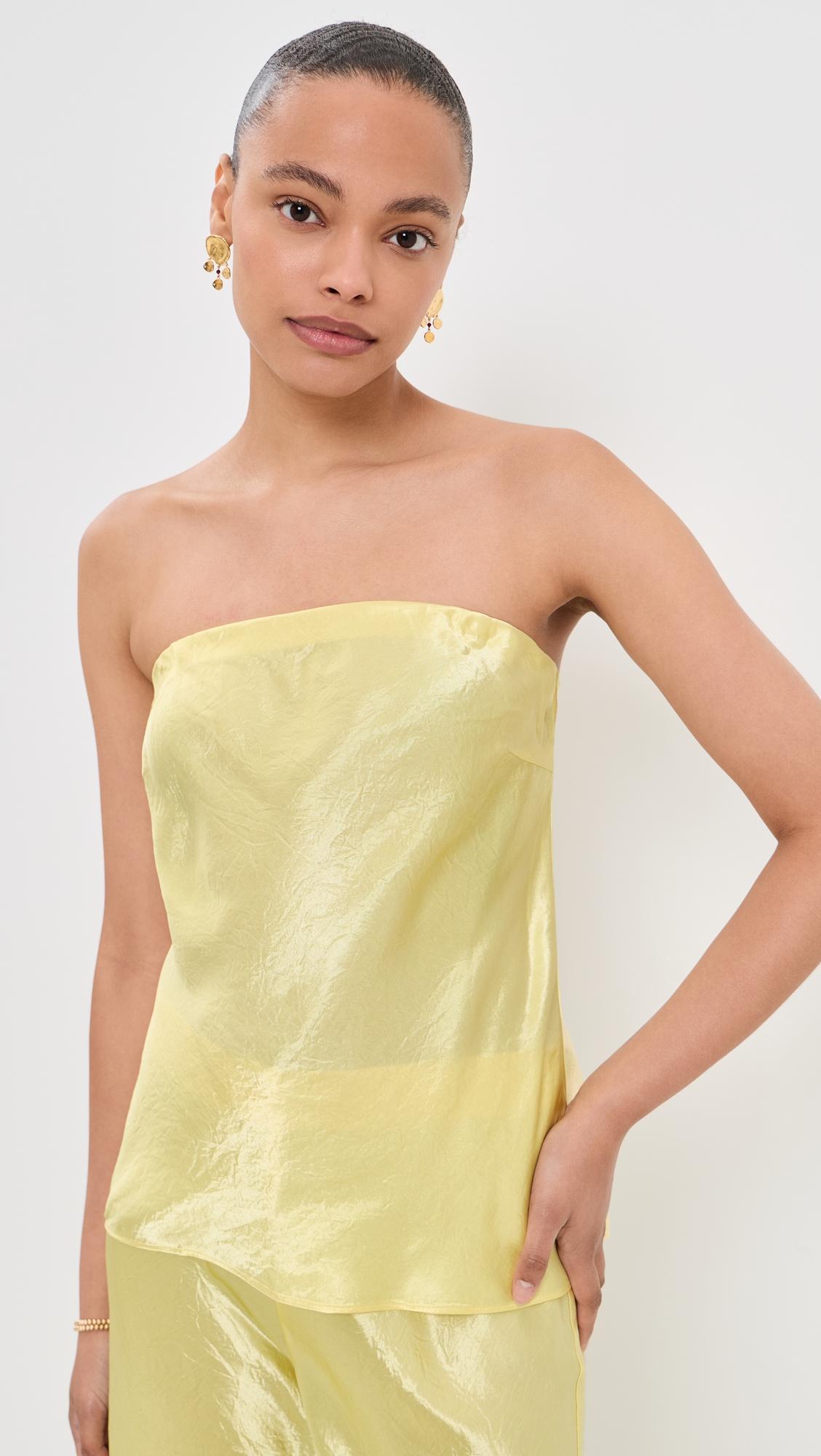 palma strapless top