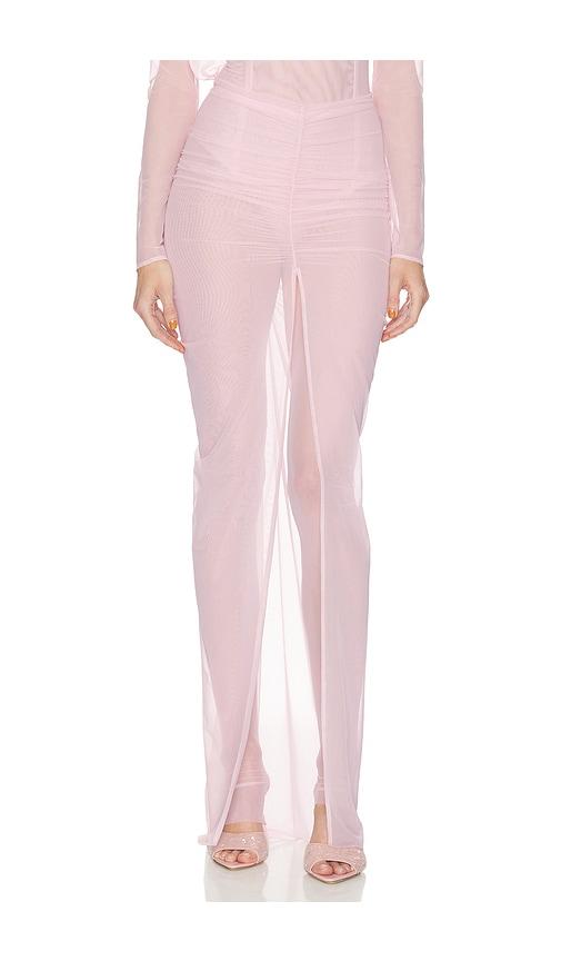 palmatic studio drupa skirt in rose.