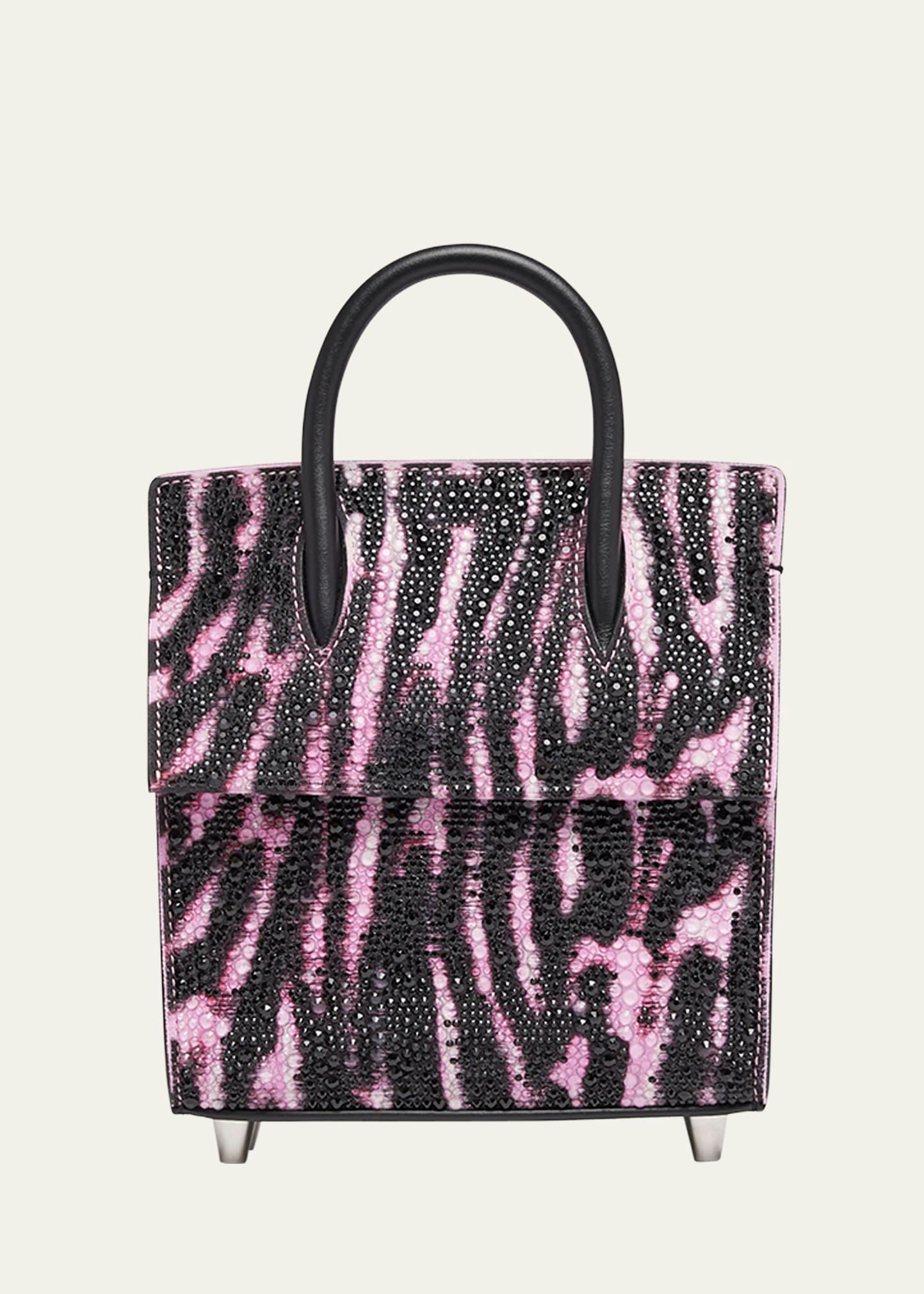 paloma mini quagga strass top-handle bag