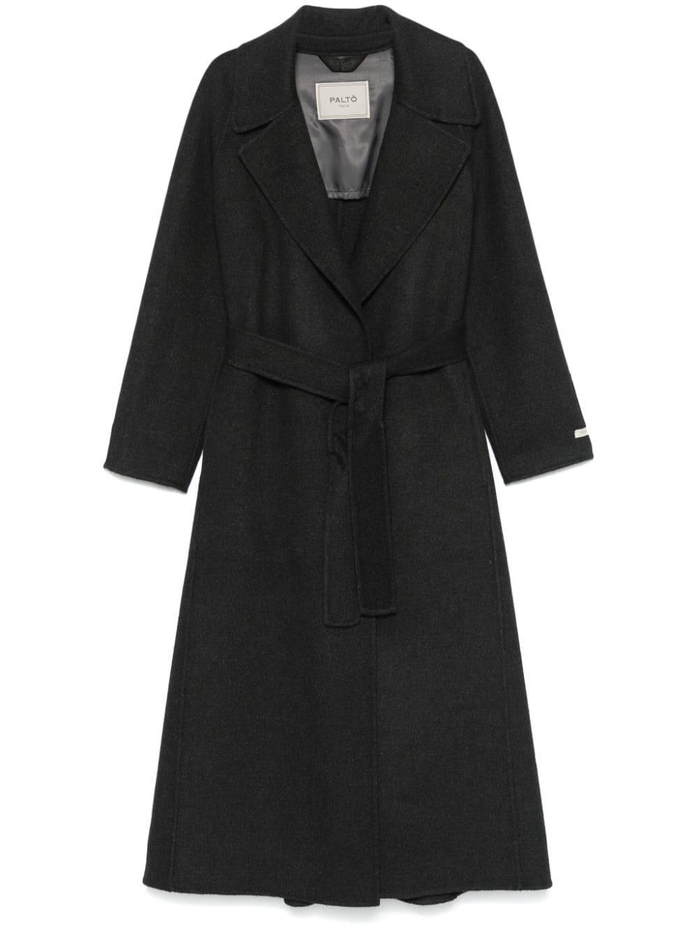 paltò paola wool belted coat