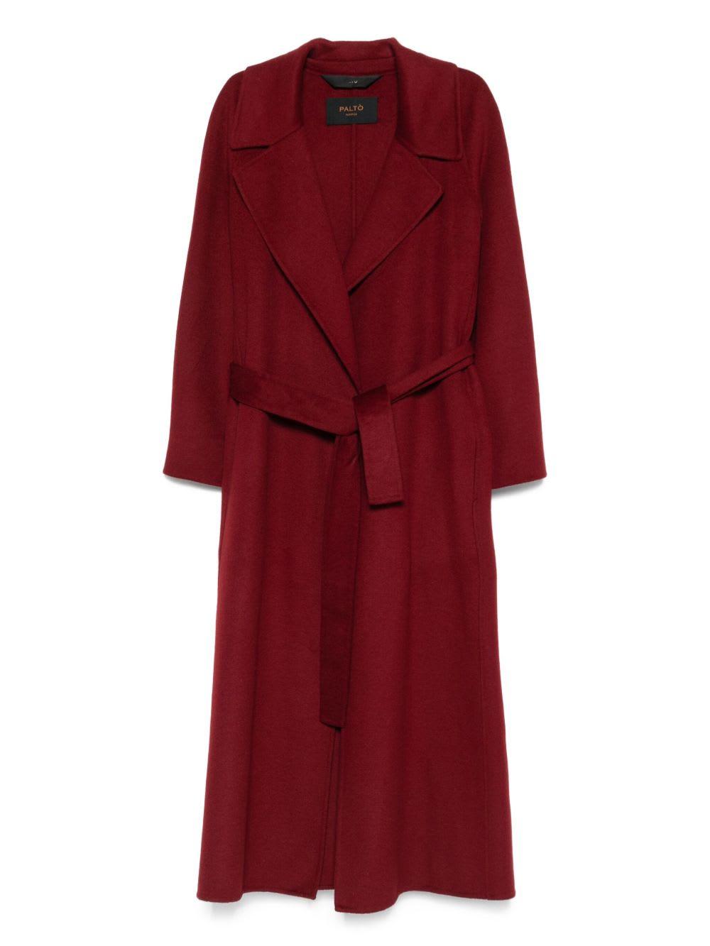paltò wool double-breasted coat