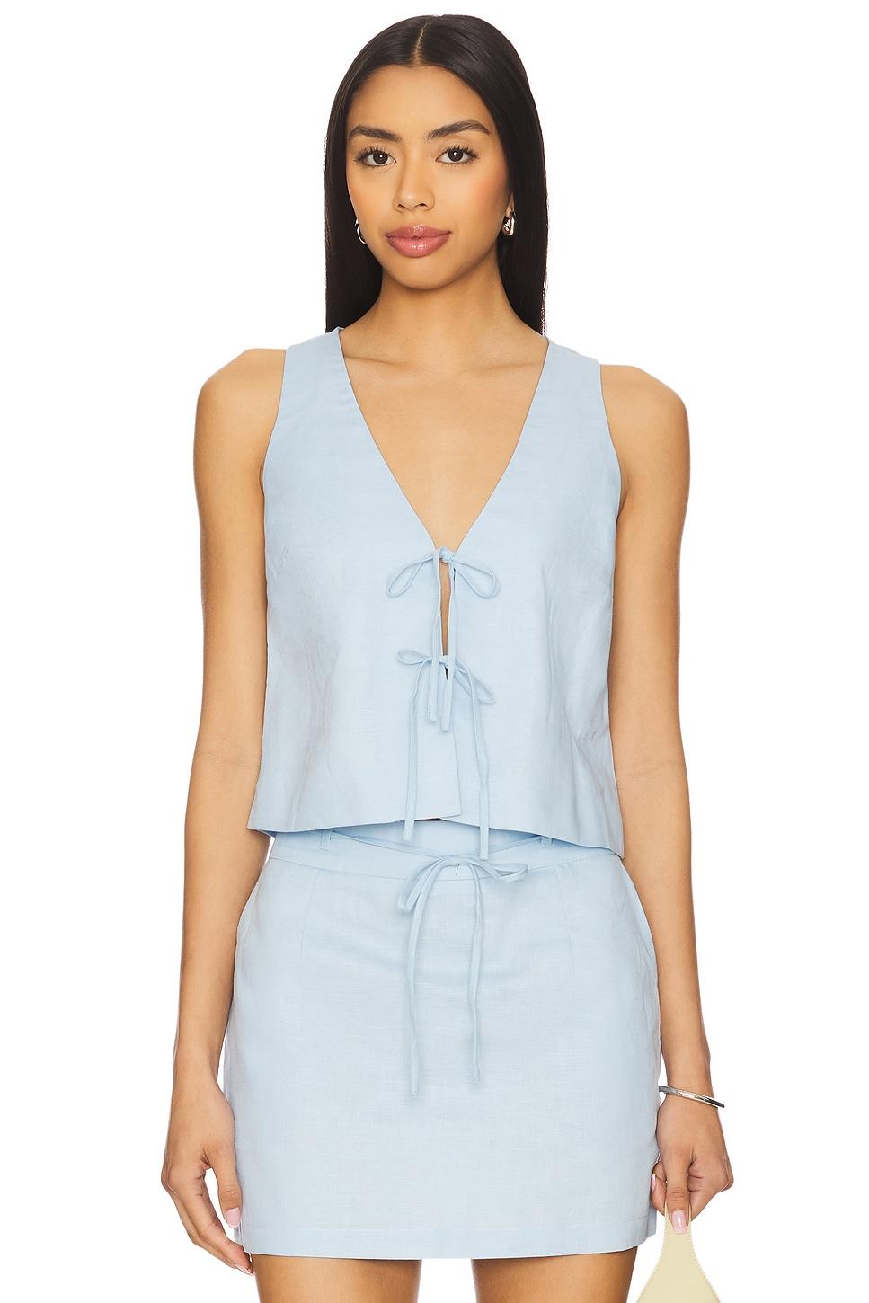 pandora tie crop top