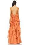 pandorea layered maxi dress