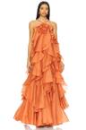 pandorea layered maxi dress