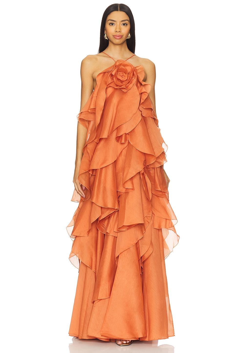 pandorea layered maxi dress