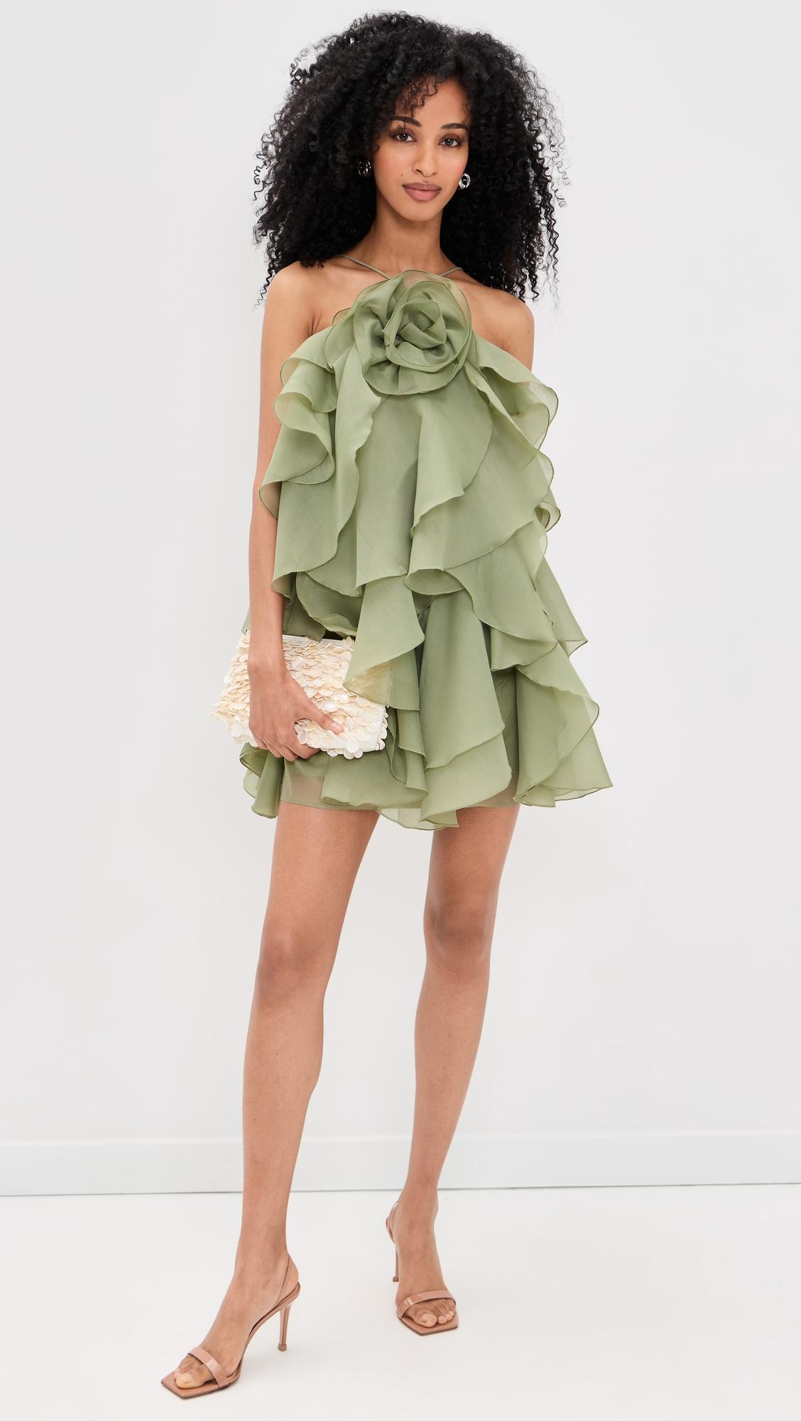 pandorea layered mini dress