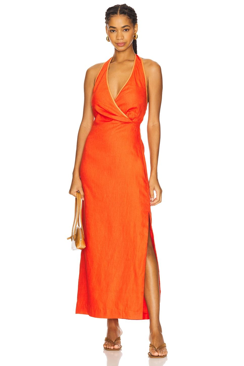 panettone twist midi dress