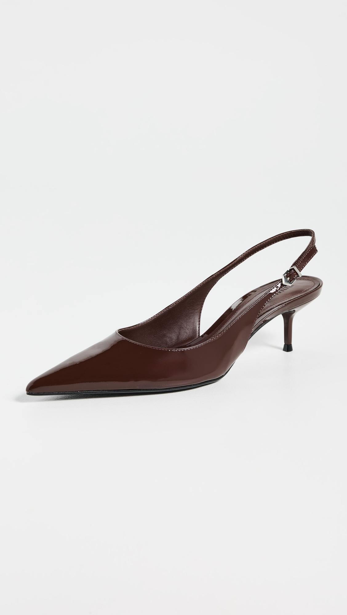 paola mid slingback heels