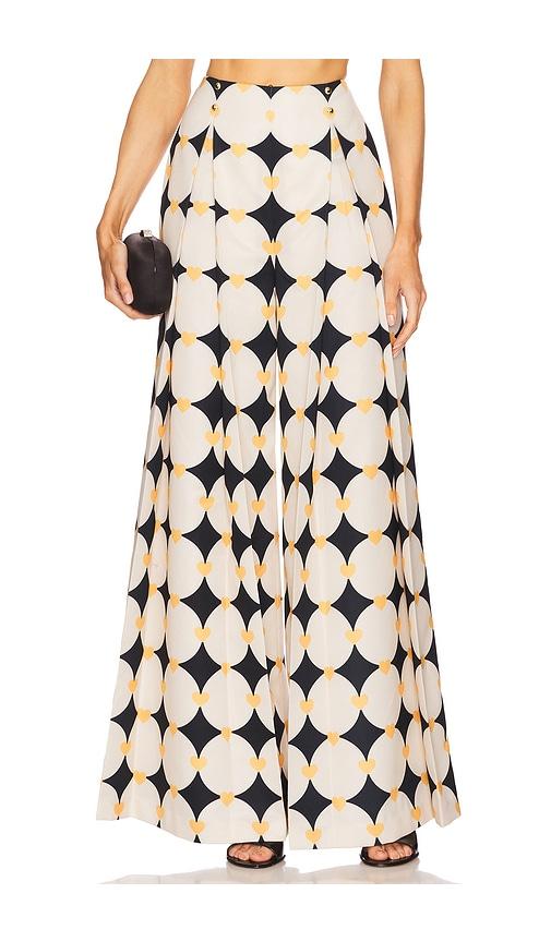 papa don't preach x revolve black circle pant in cream.