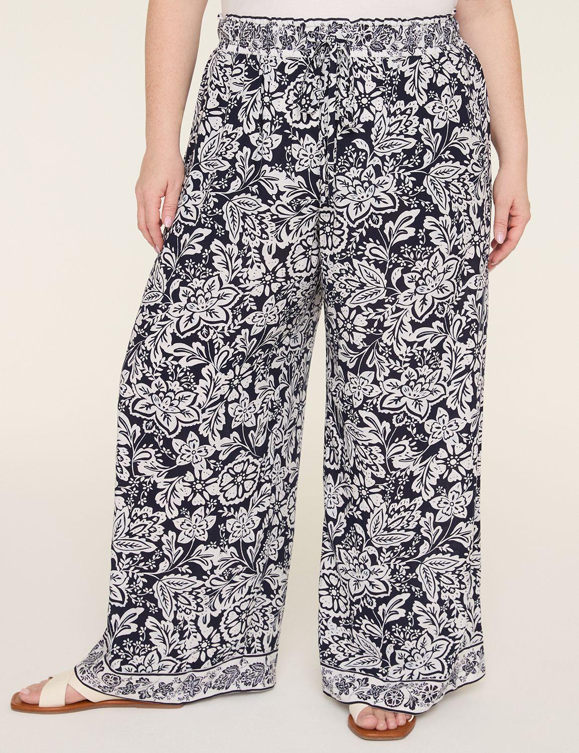 paperbag wide leg pant - new sandal length