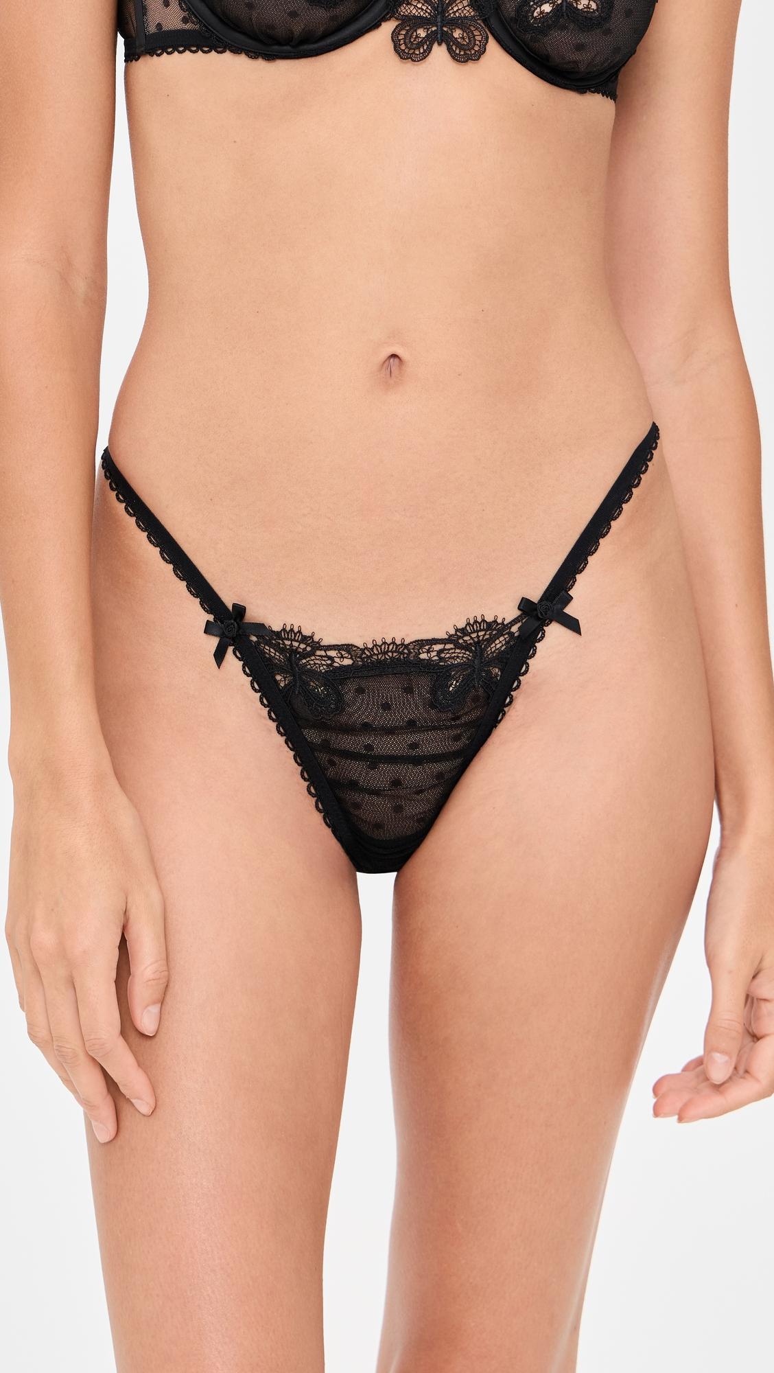 papillon thong panty