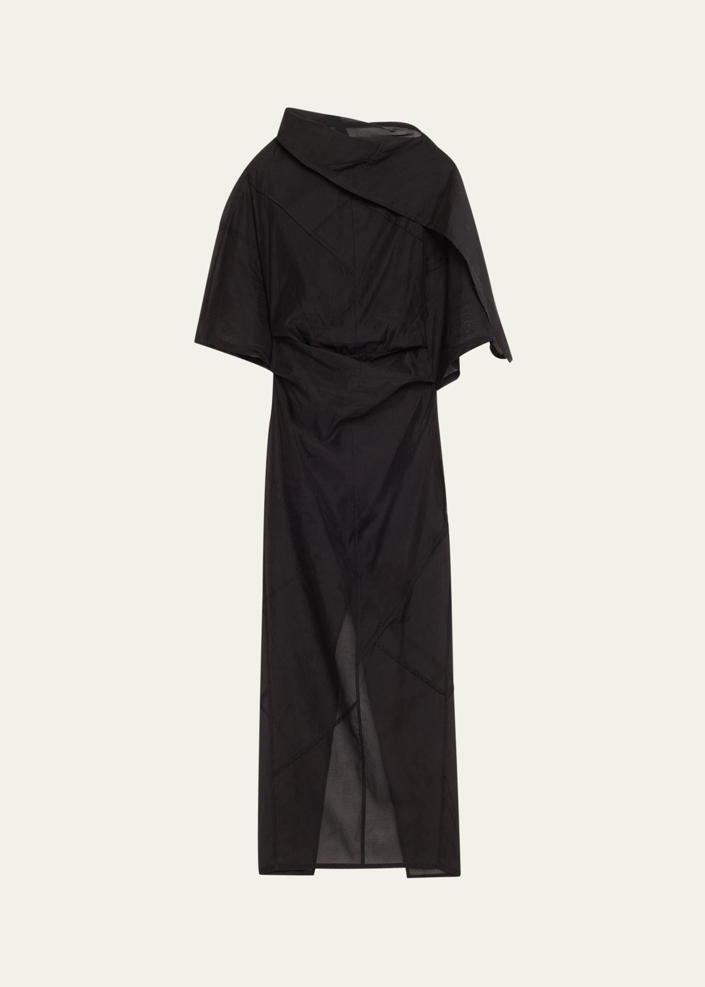 parachute cut maxi dress