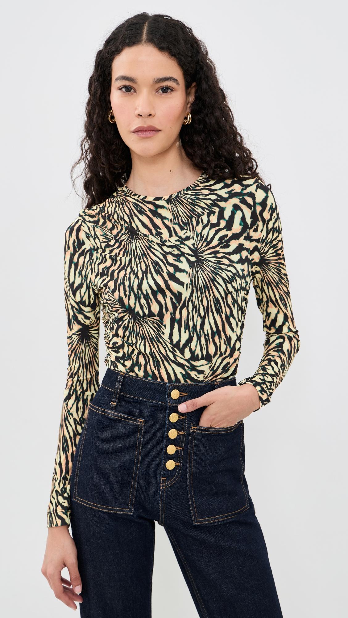 paradis ruched top