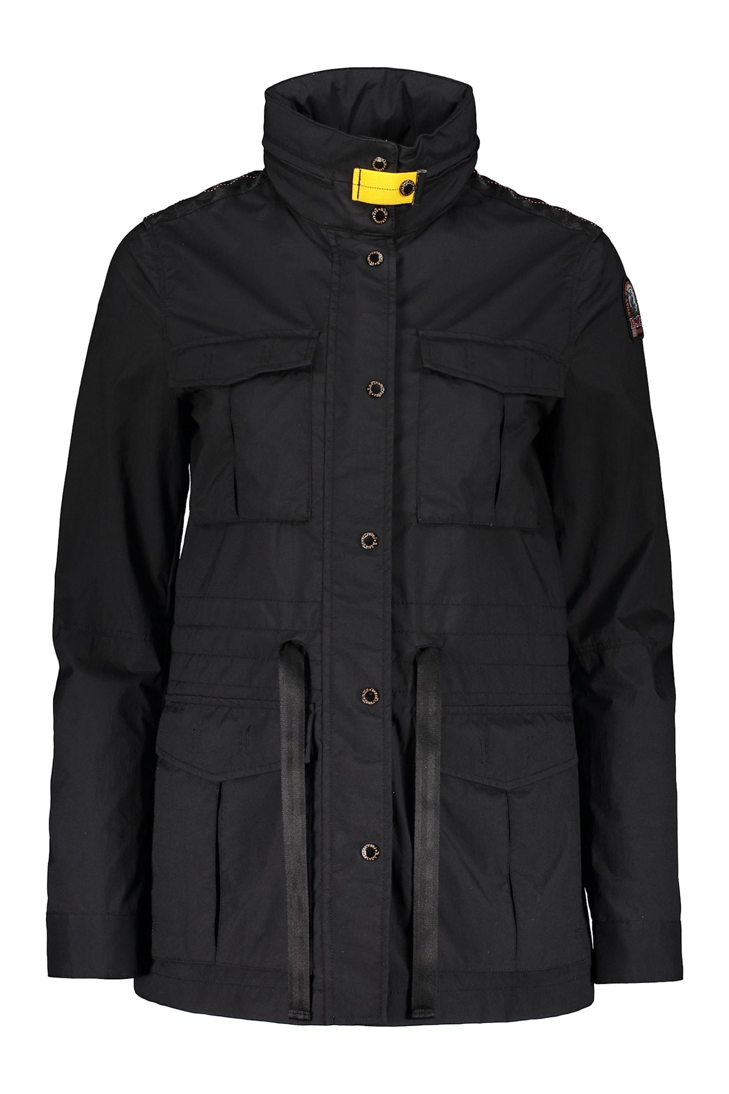 parajumpers lightweight jacket with collar and pockets