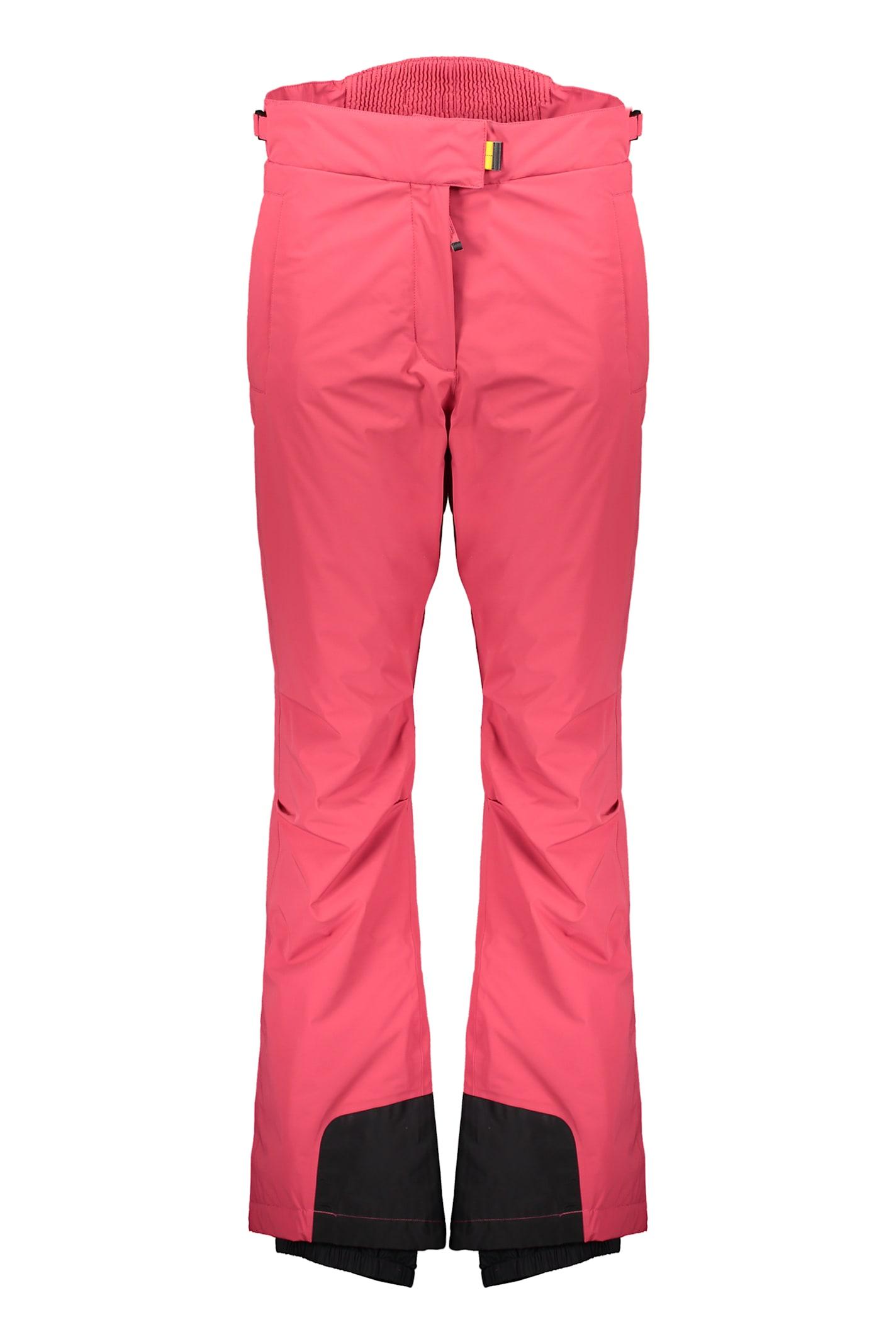 parajumpers pink ski pants with a loose fit
