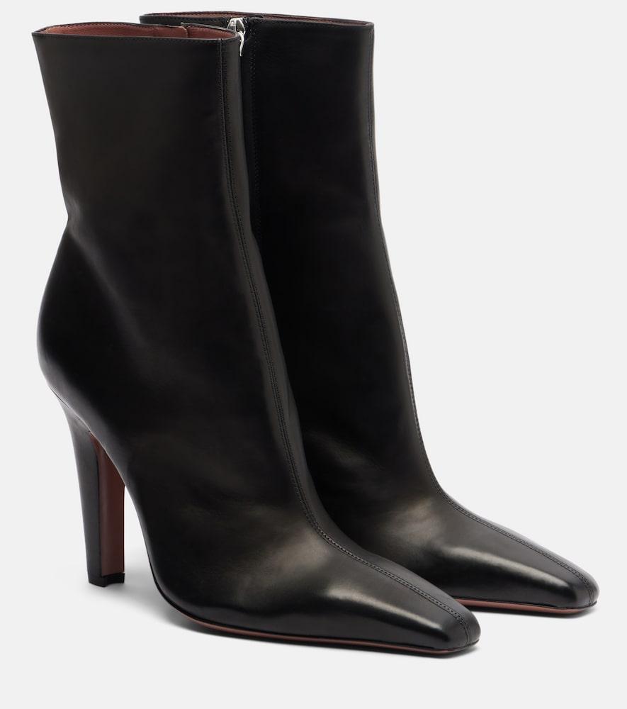paris texas belle leather ankle boots