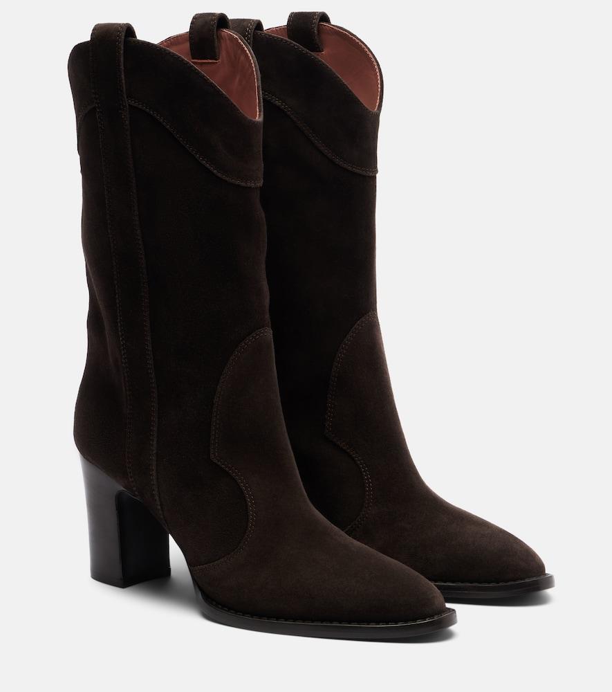 paris texas belle suede ankle boots