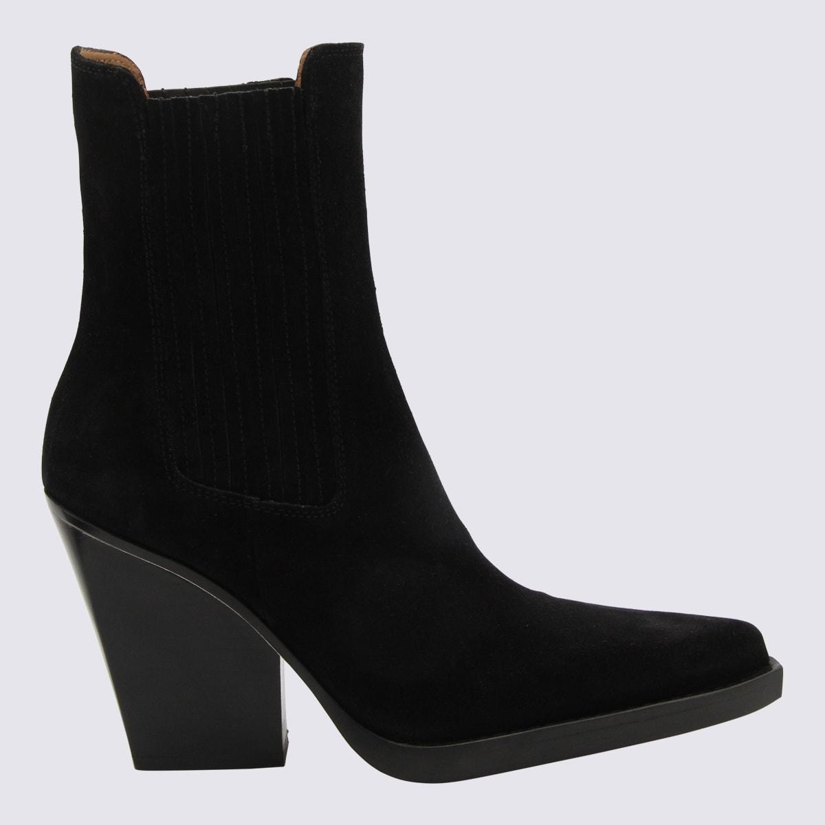 paris texas black leather dallas boots