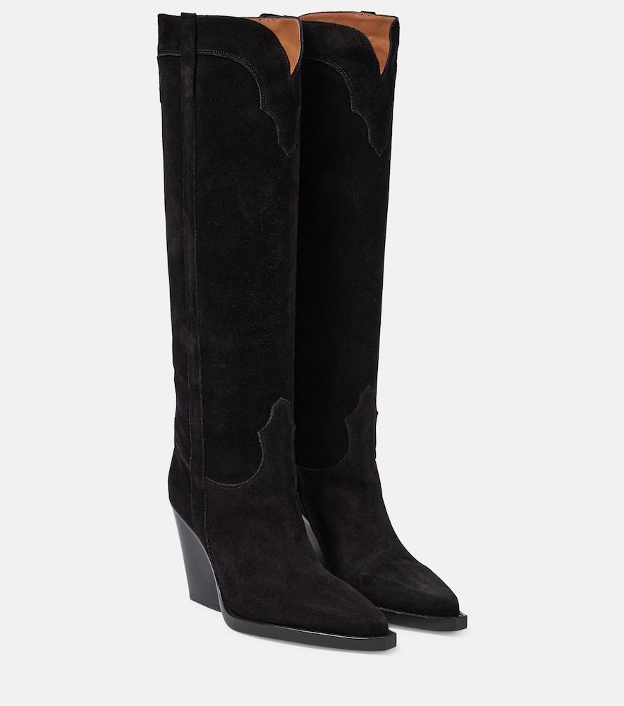 paris texas el dorado suede cowboy boots
