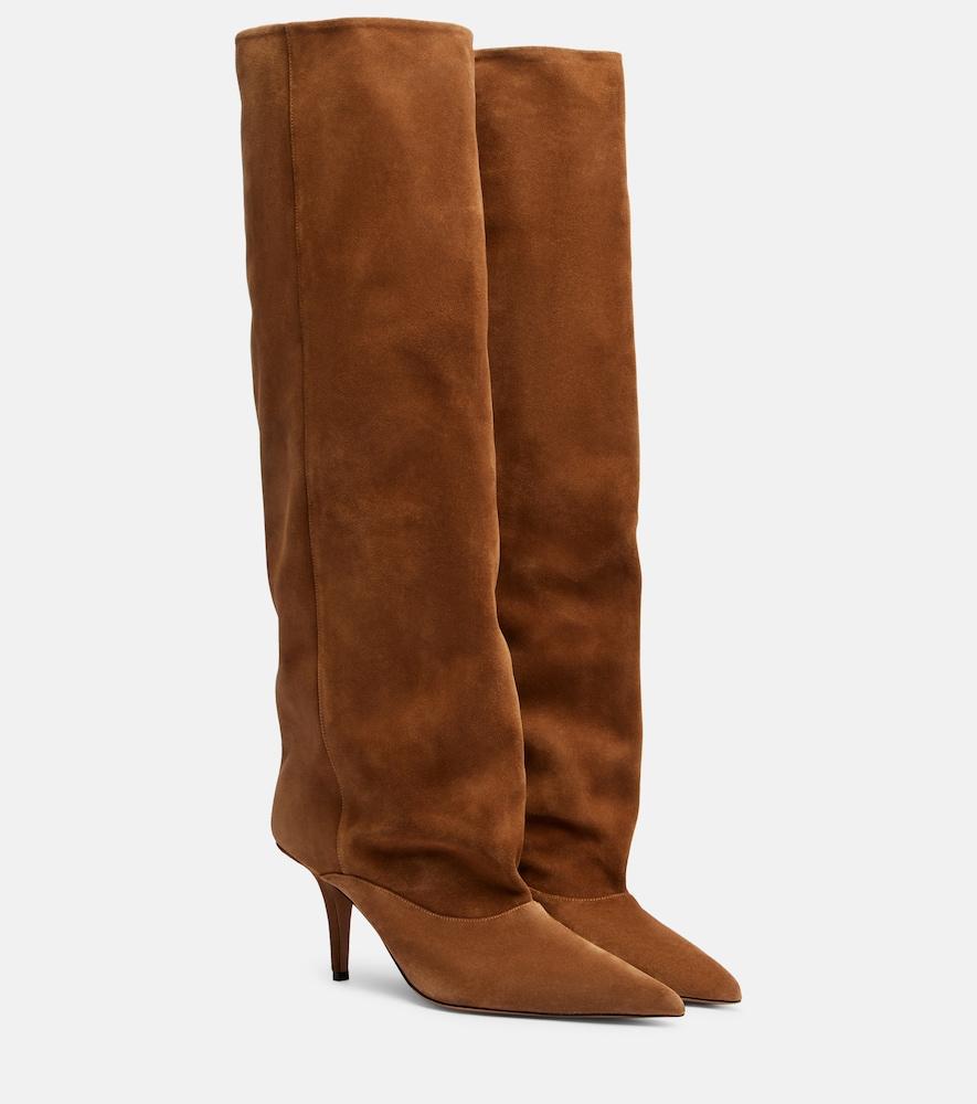 paris texas ines 75 suede knee
