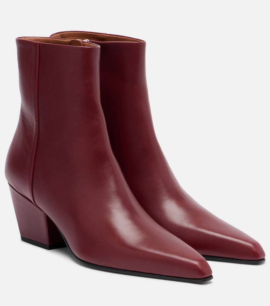 paris texas jane leather ankle boots