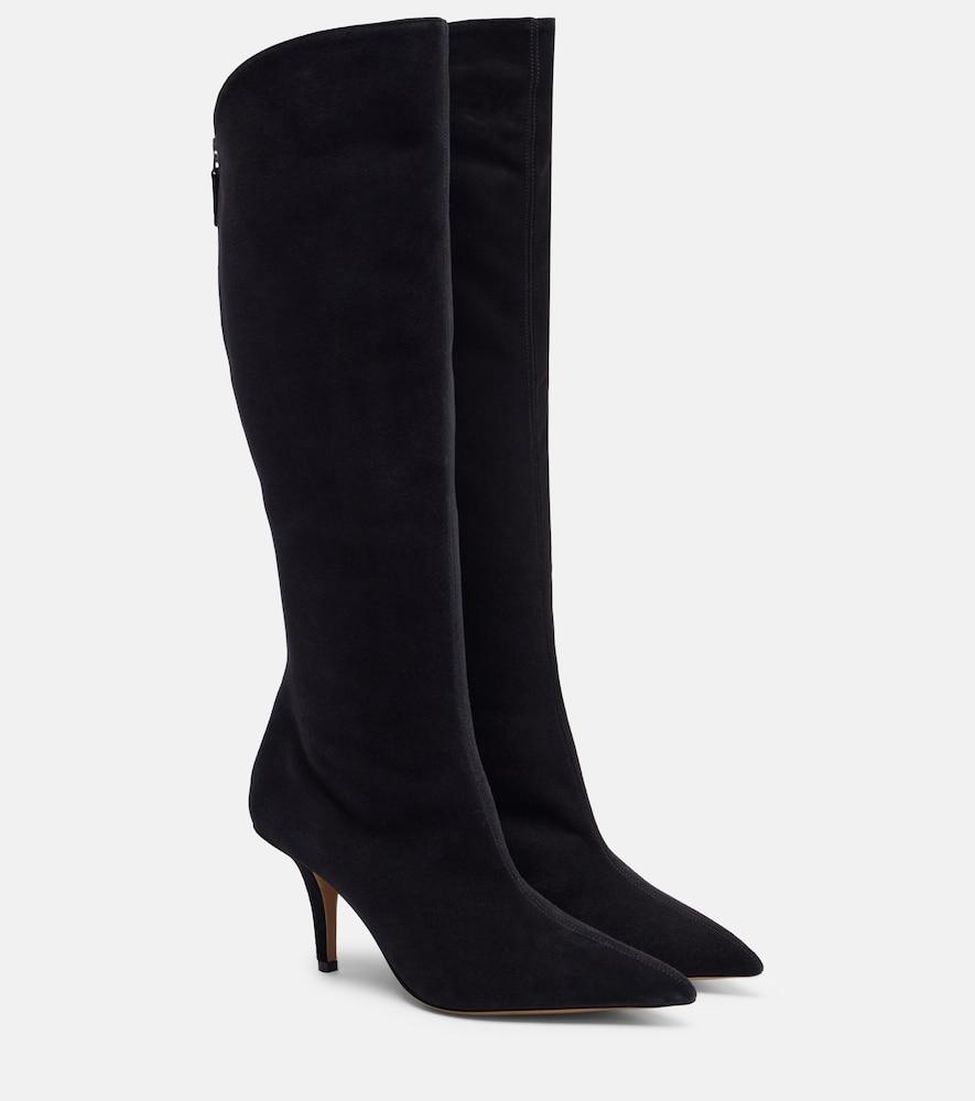 paris texas jessica 75 suede knee