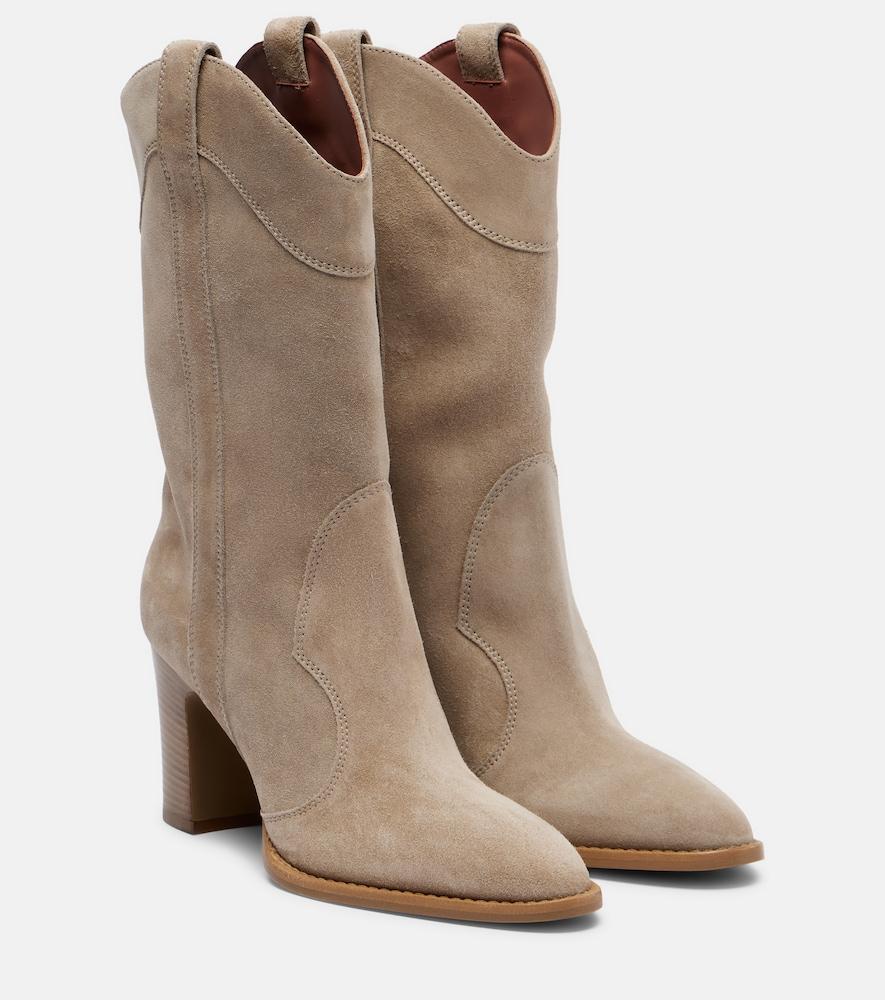 paris texas lavinia suede cowboy boots