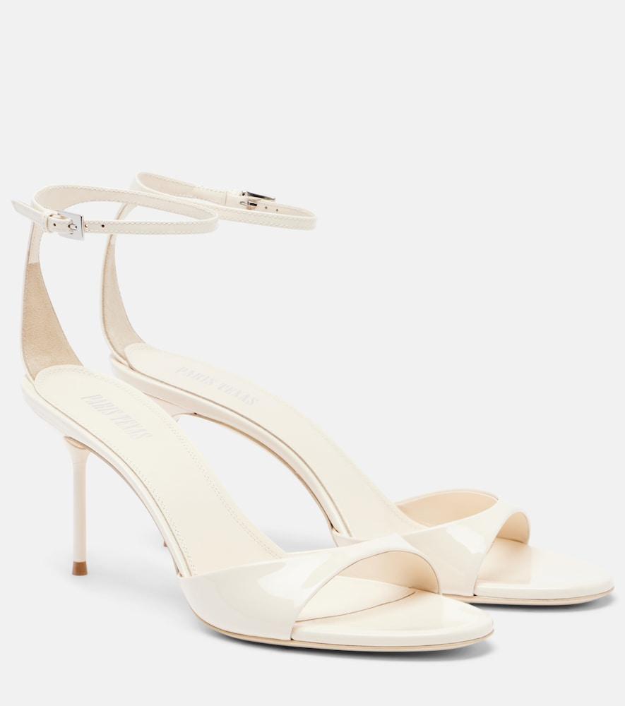 paris texas lidia 70 patent leather mules