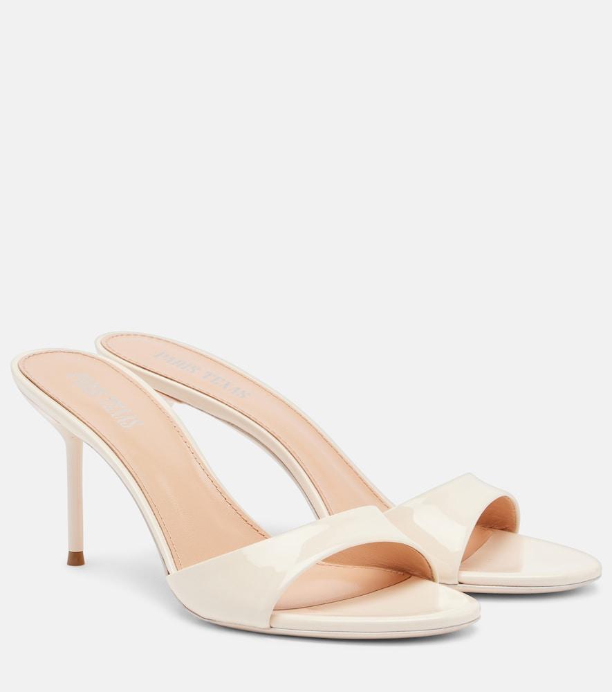 paris texas lidia 70 patent leather mules