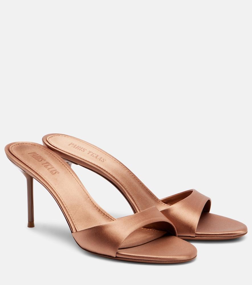 paris texas lidia 70 satin mules