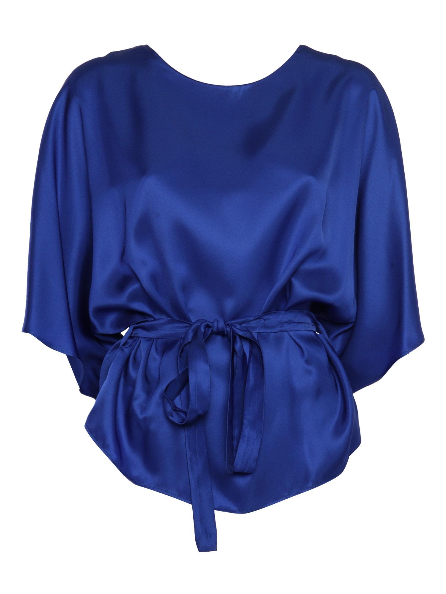 parosh belted blouse