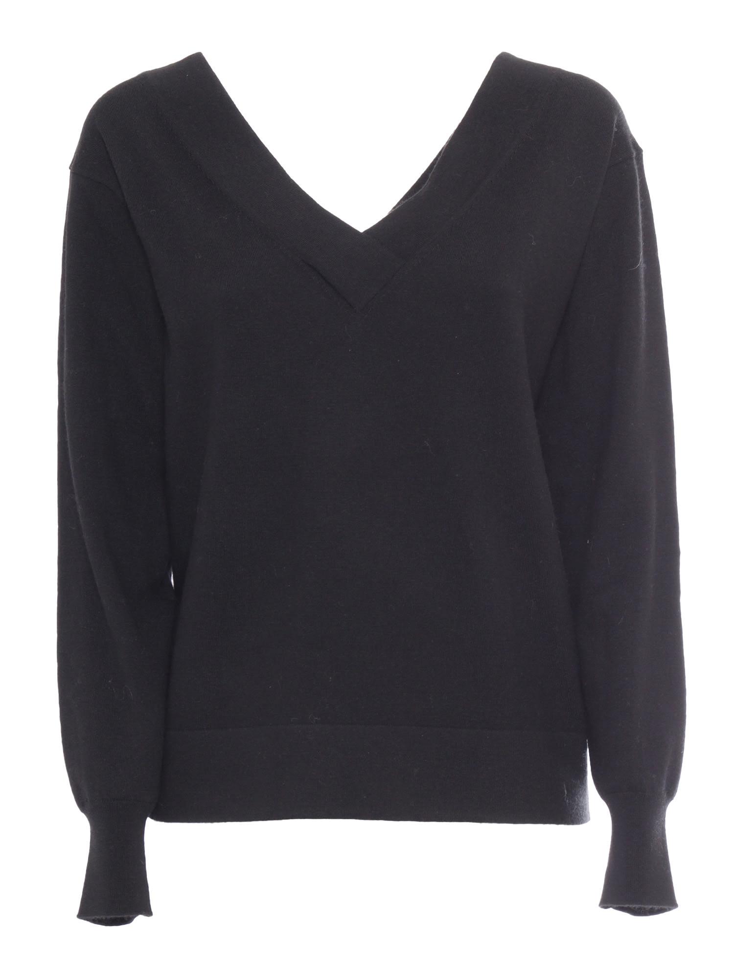 parosh black lime sweater