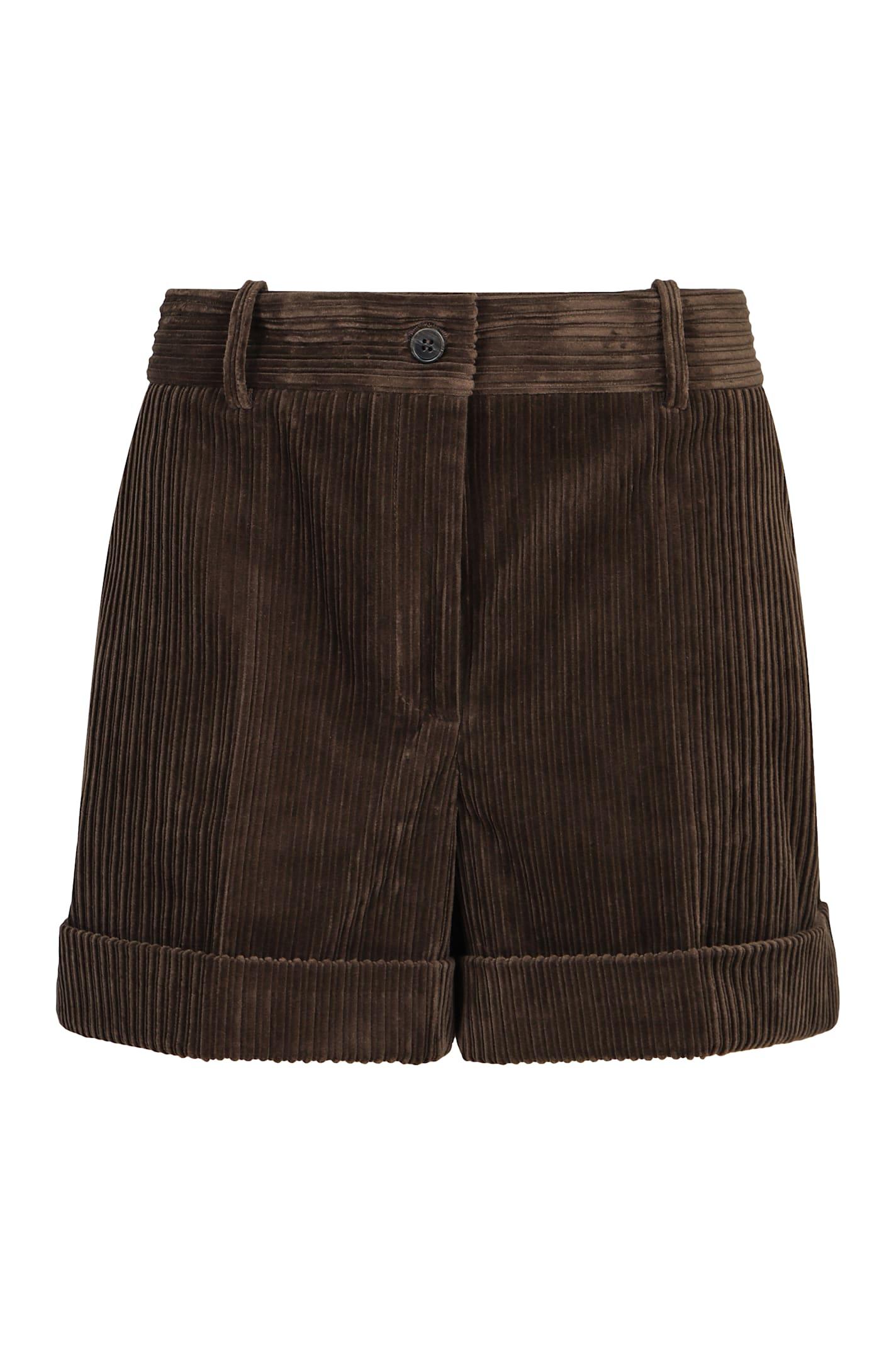 parosh corduroy shorts