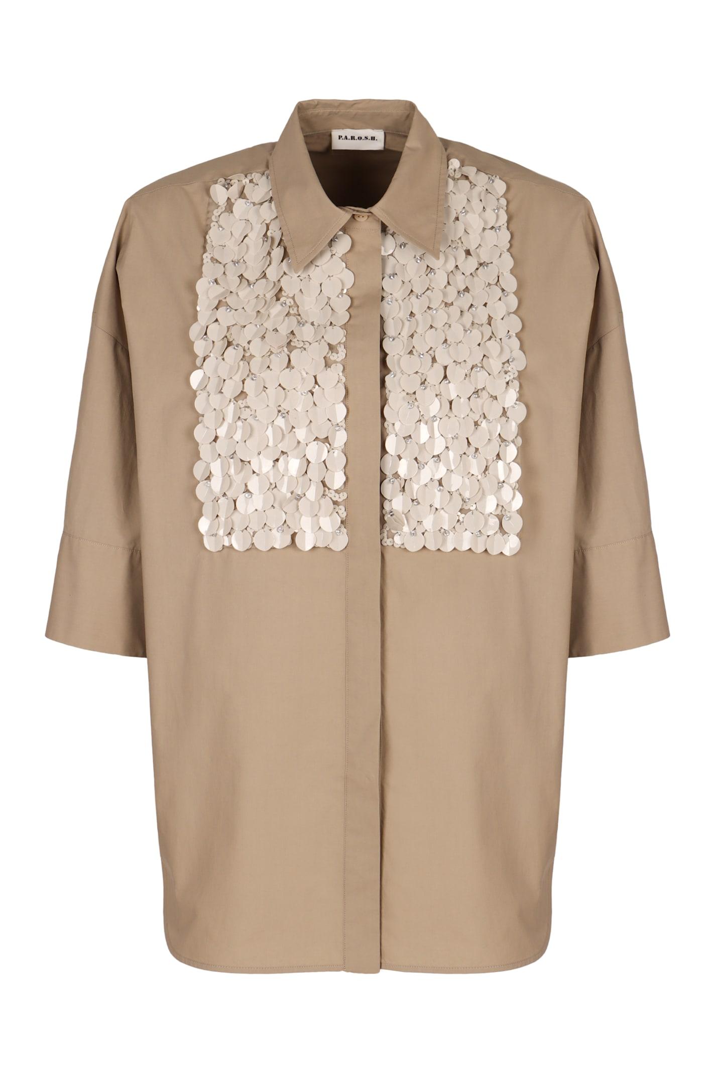 parosh cotton shirt