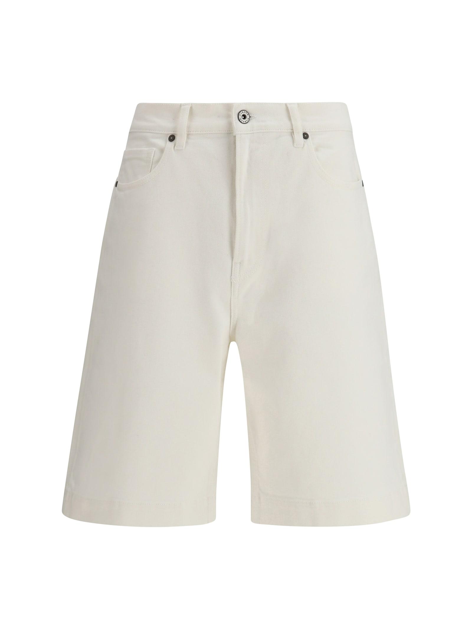 parosh denim bermuda shorts