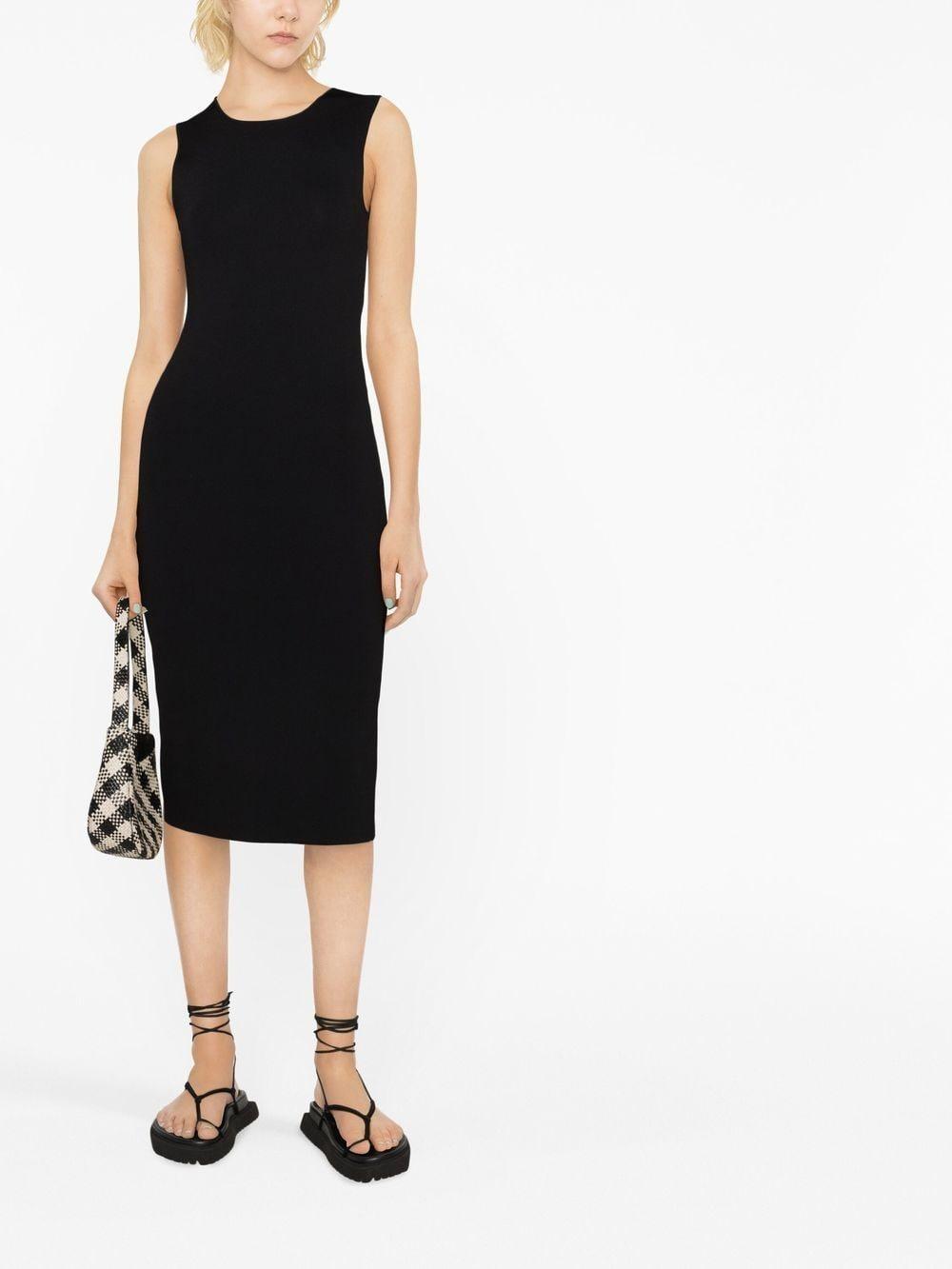 parosh dresses black viscose - women