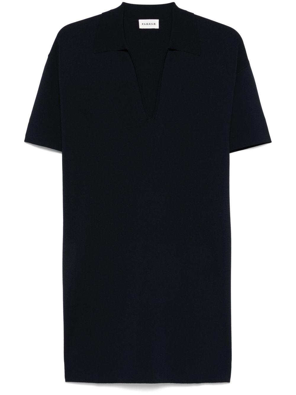 parosh dresses blue viscose - women