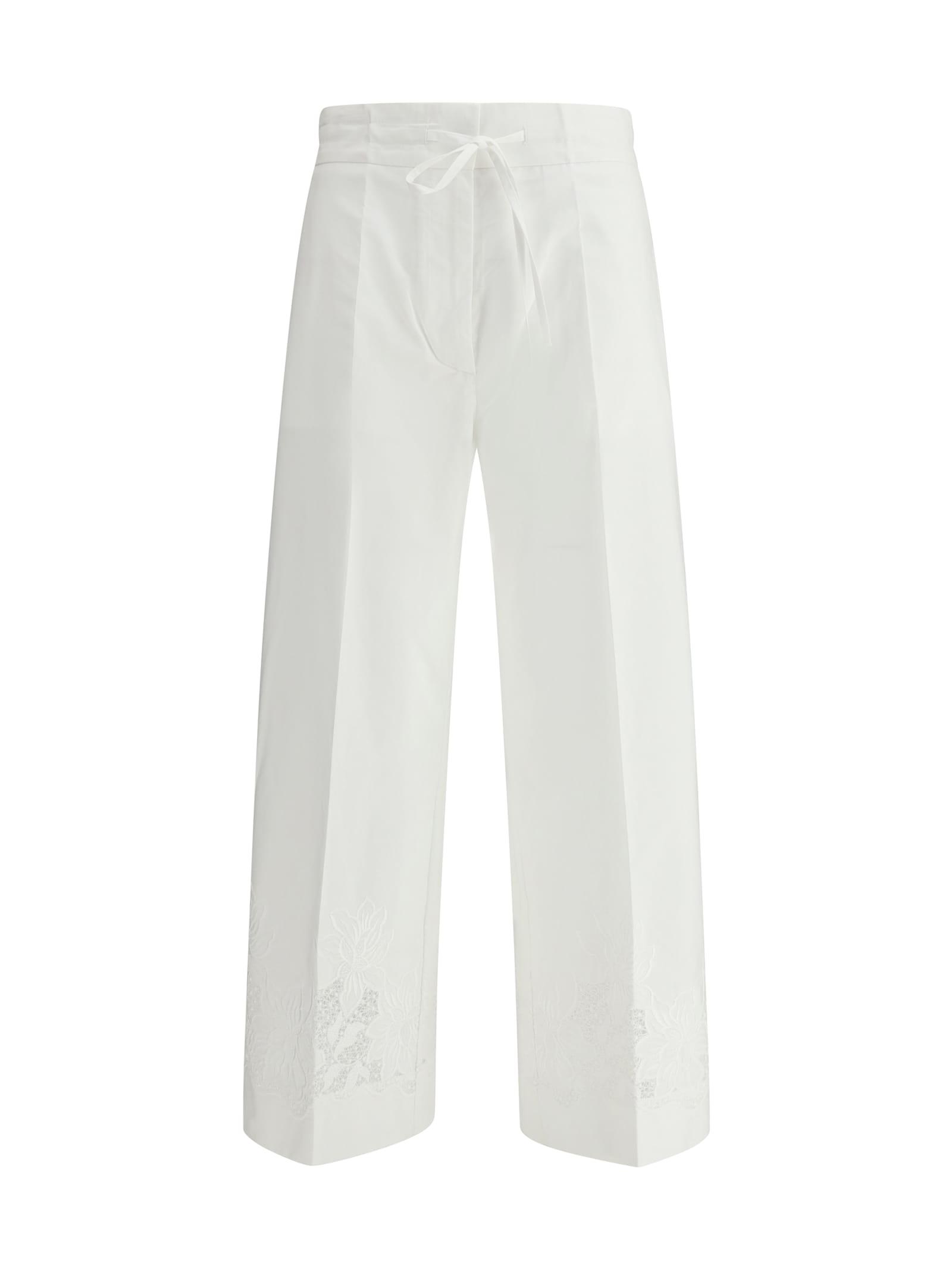 parosh embroidered pants